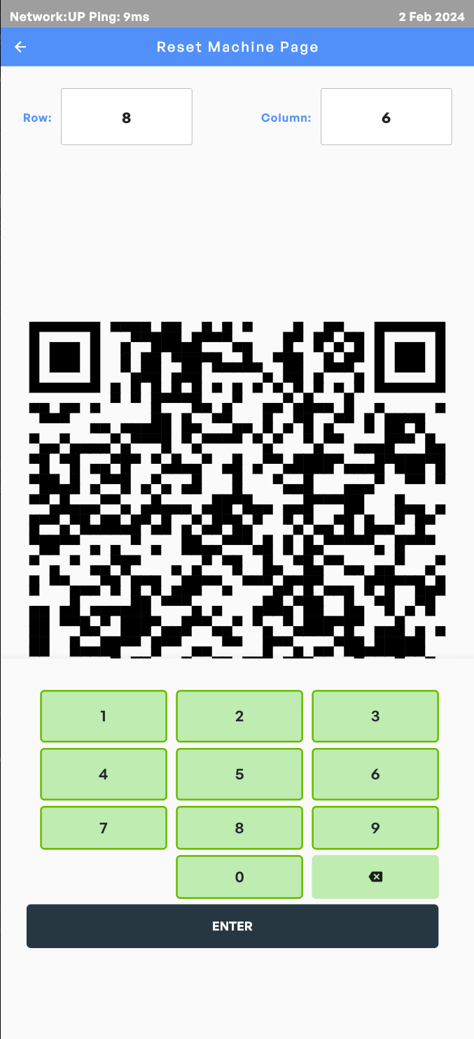 input row and column