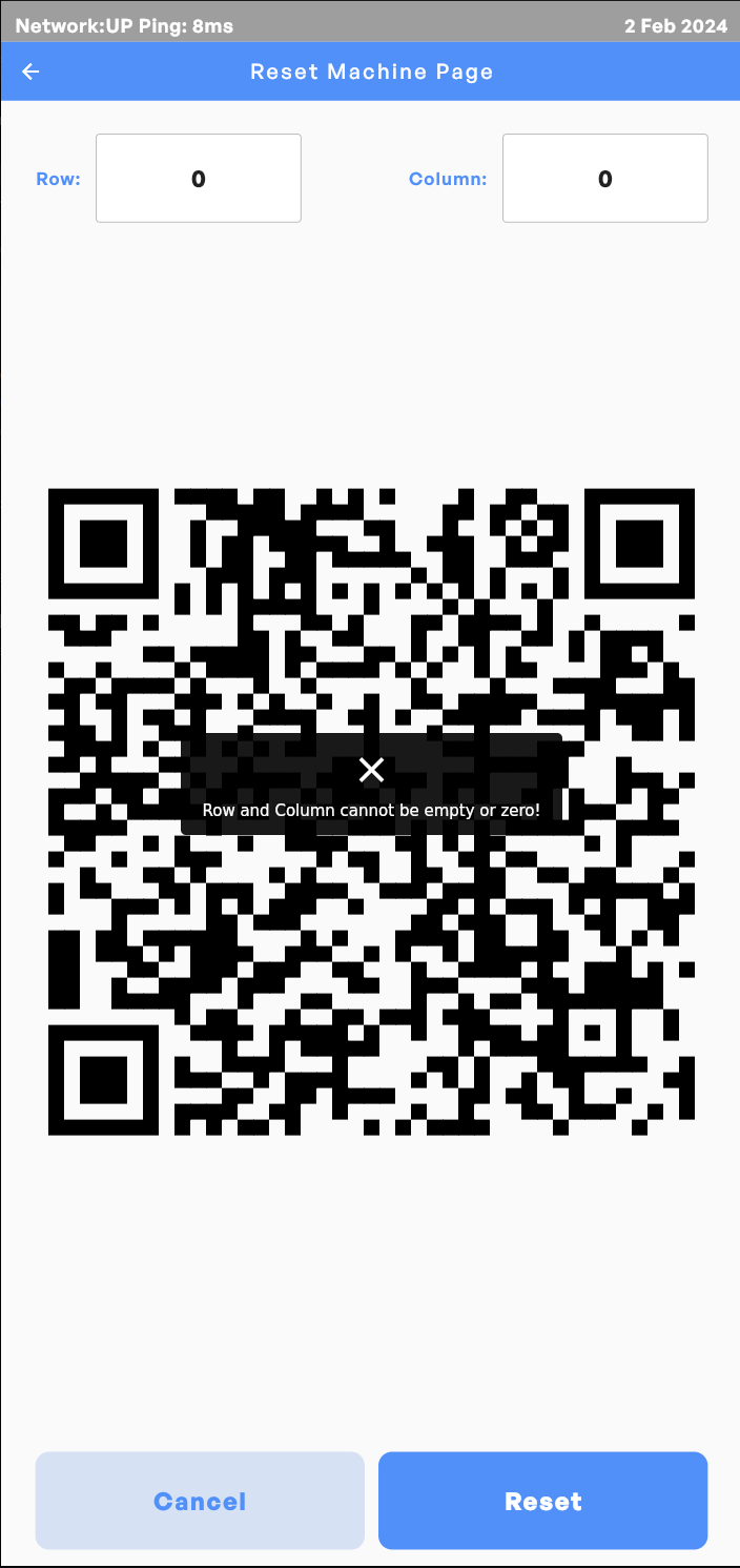 row and column notice